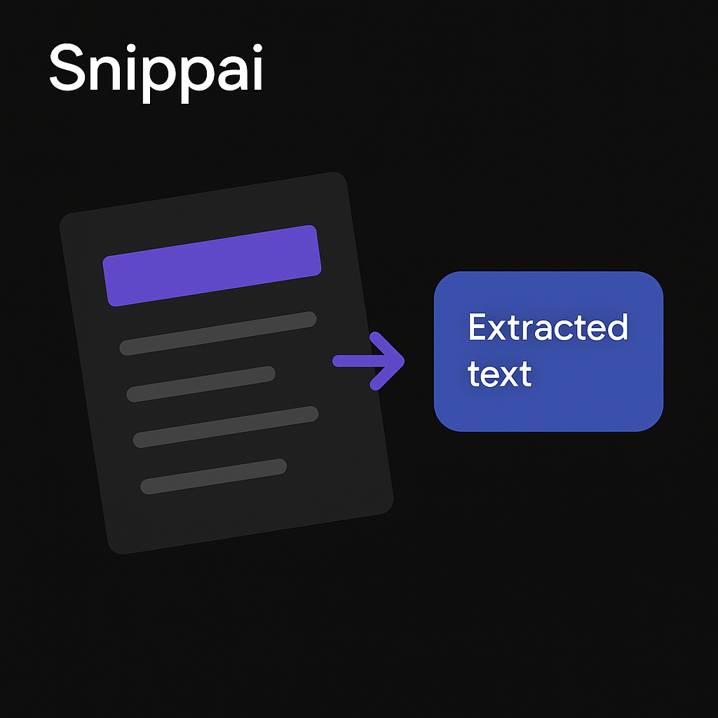 Smart Text Capture